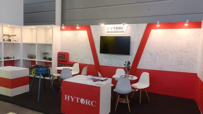 Hytorc custom exhibition booth