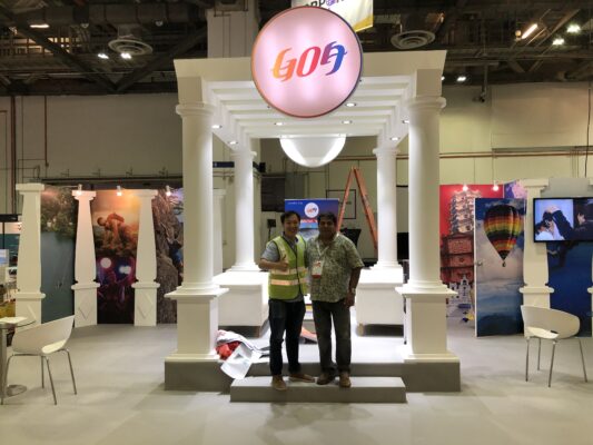 Goa custom exhibition booth