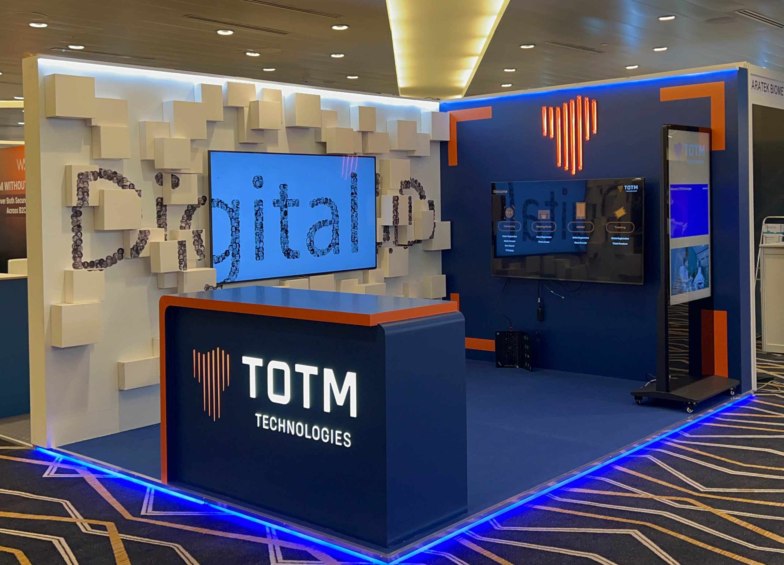 TOTM Custom Exhibition Booth